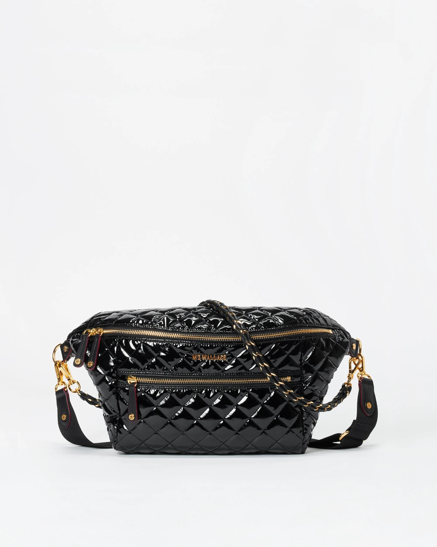 Black Lacquer Crosby Sling Bag - Image 2