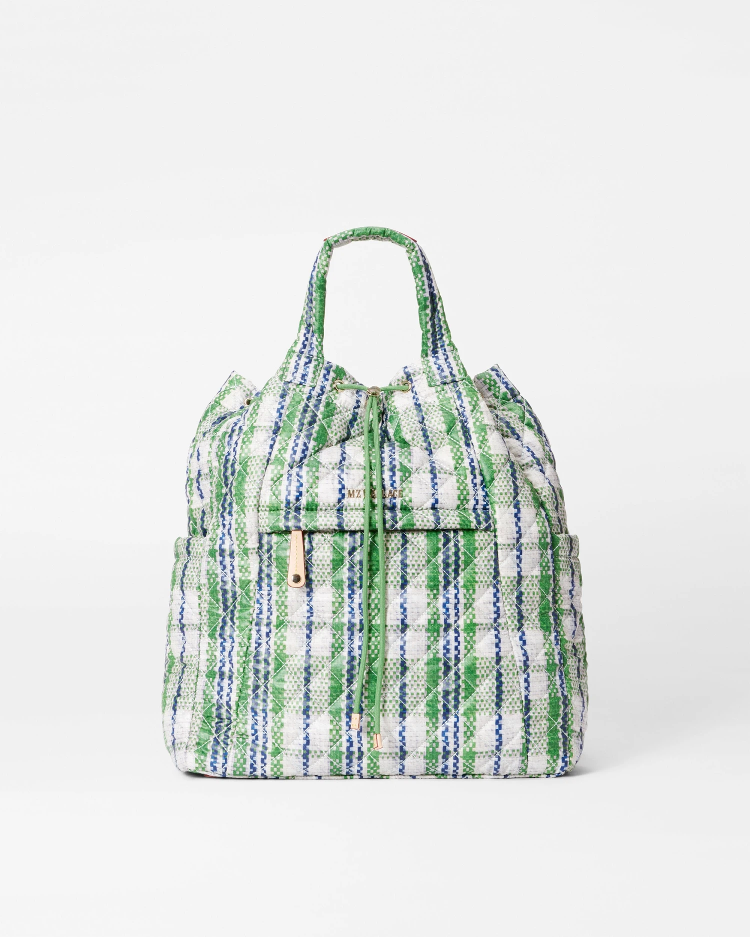 Spring Plaid Metro Convertible Backpack