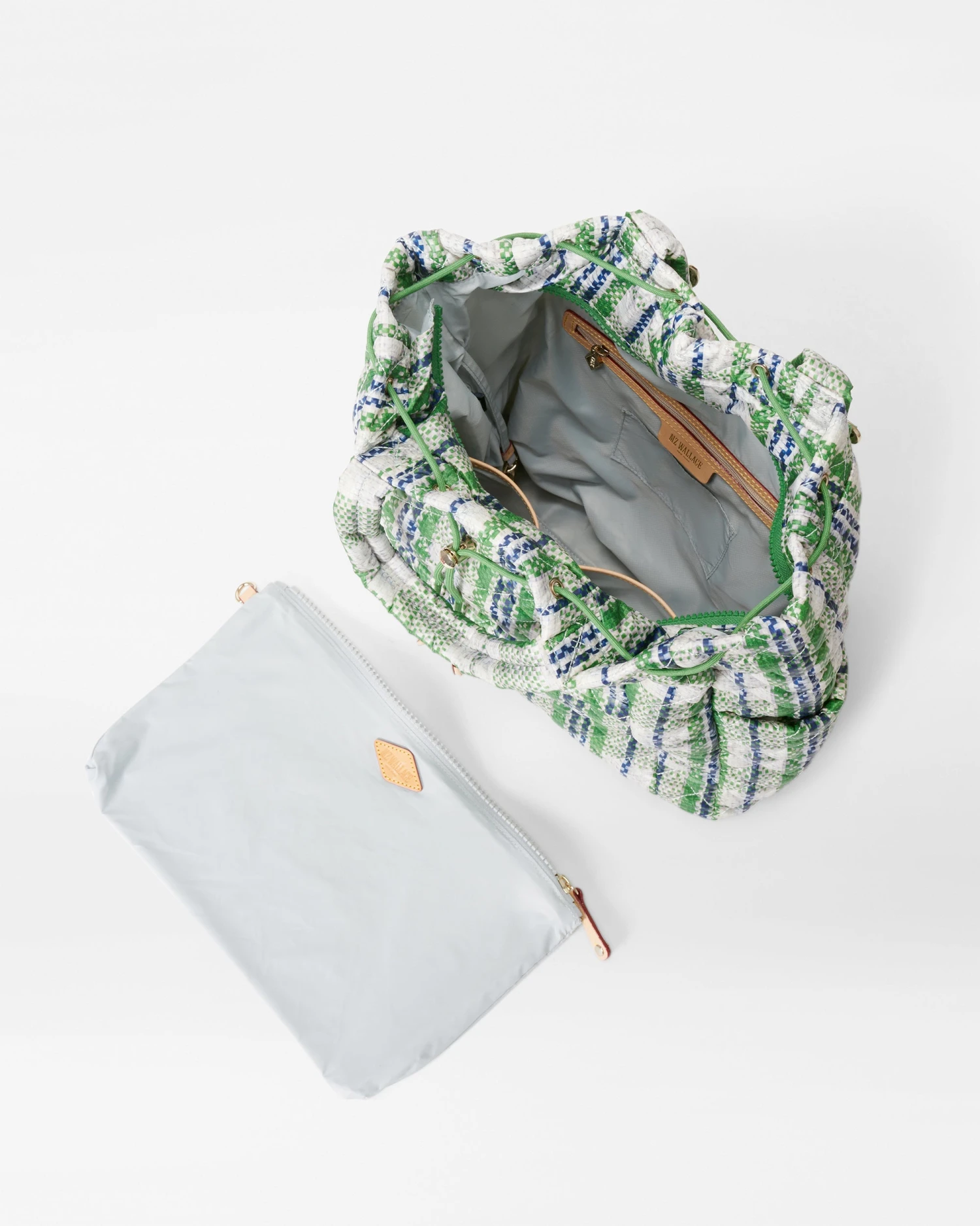 Spring Plaid Metro Convertible Backpack - Image 6