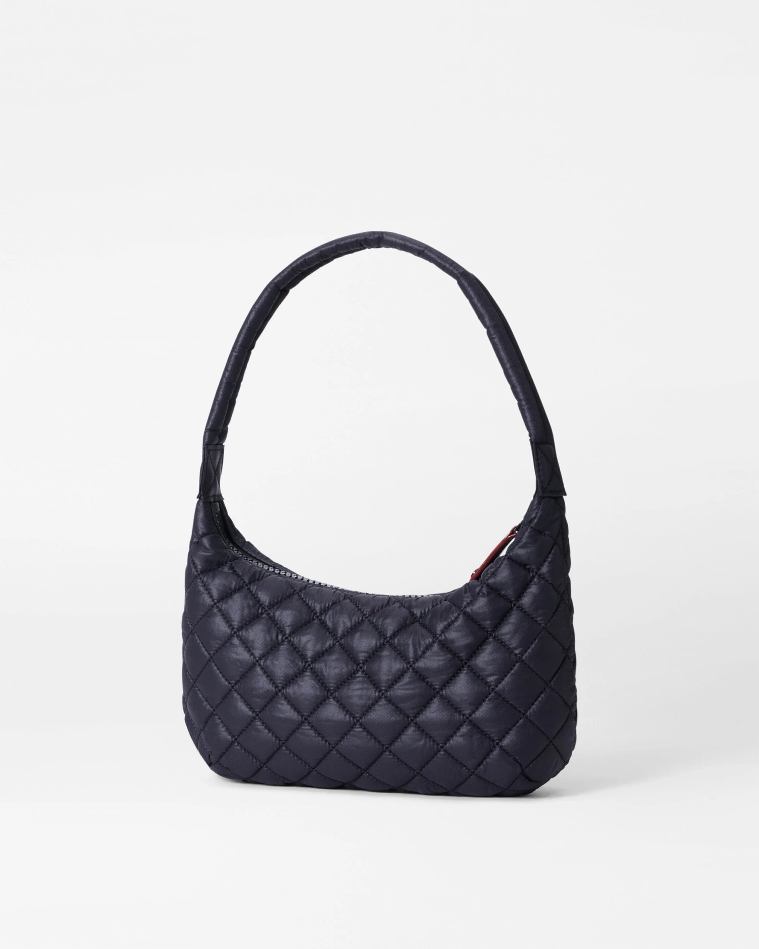 Black Small Metro Shoulder Bag - Image 3