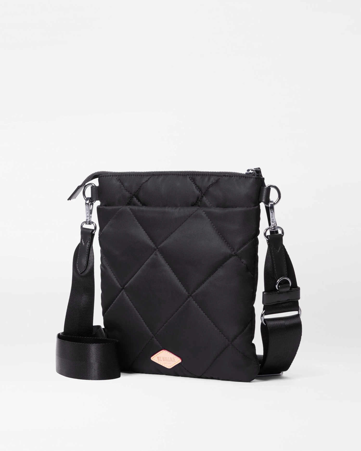 Black Madison Flat Crossbody - Image 3