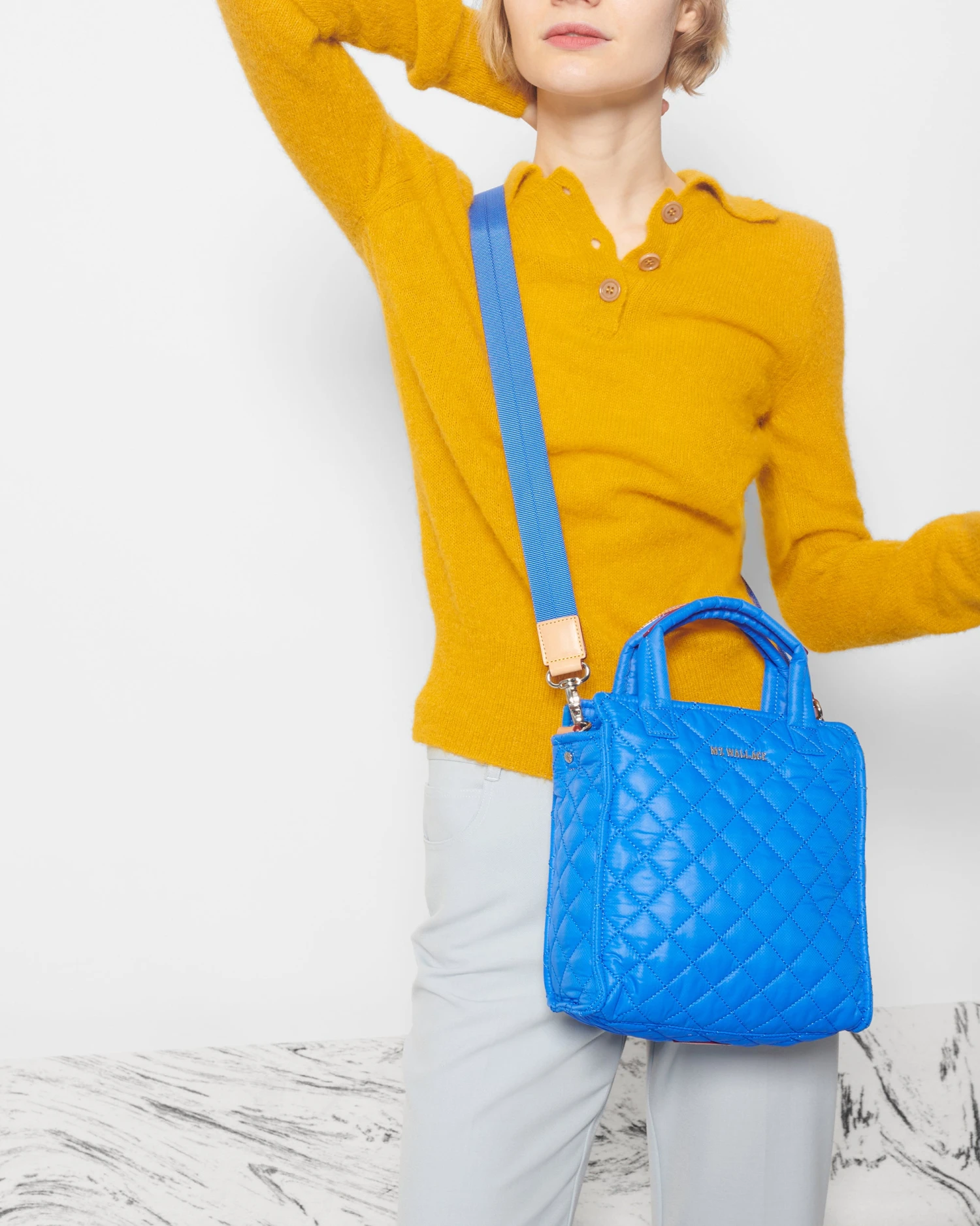 True Blue Mini Box Tote - Image 6