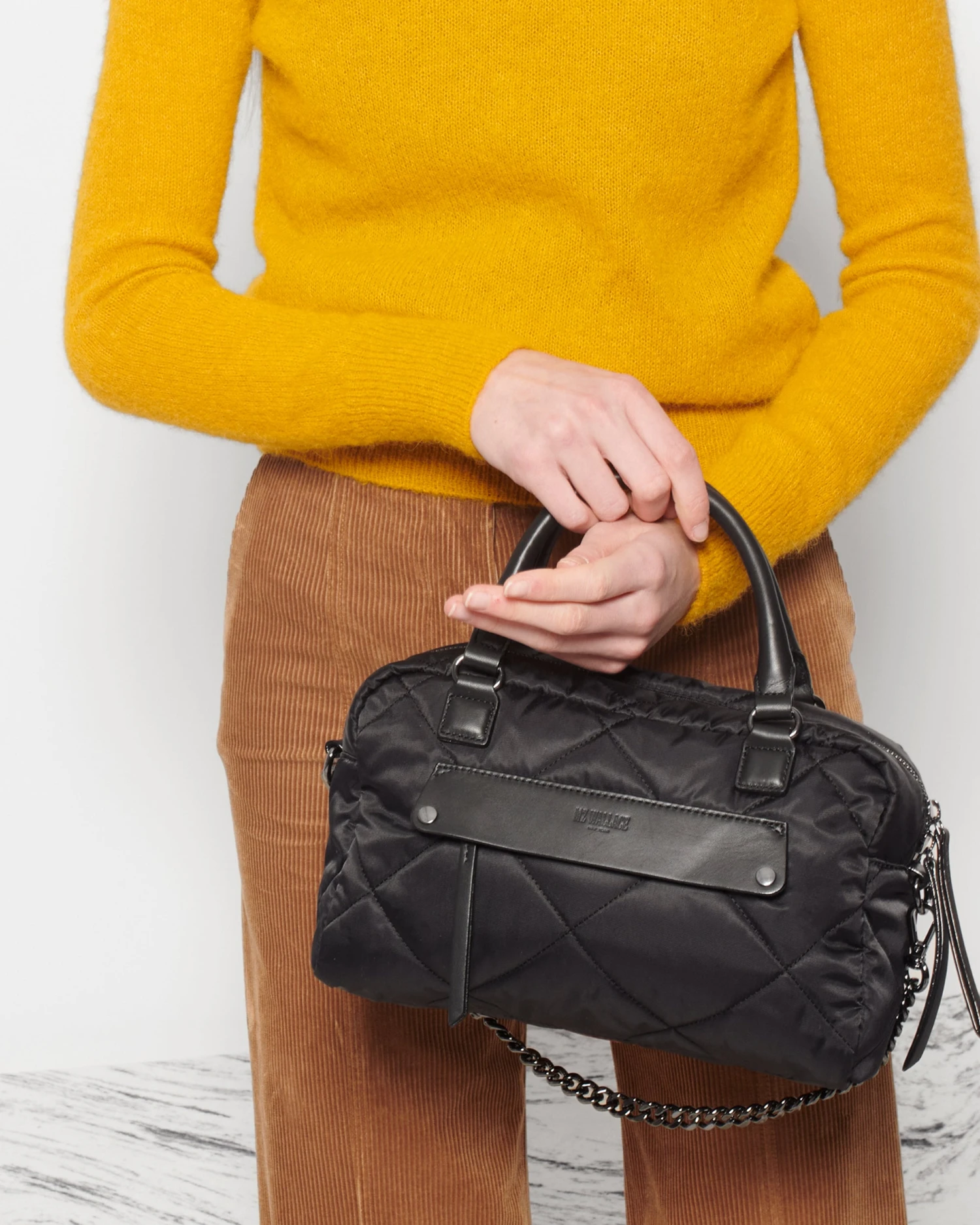 Black Madison Satchel - Image 2