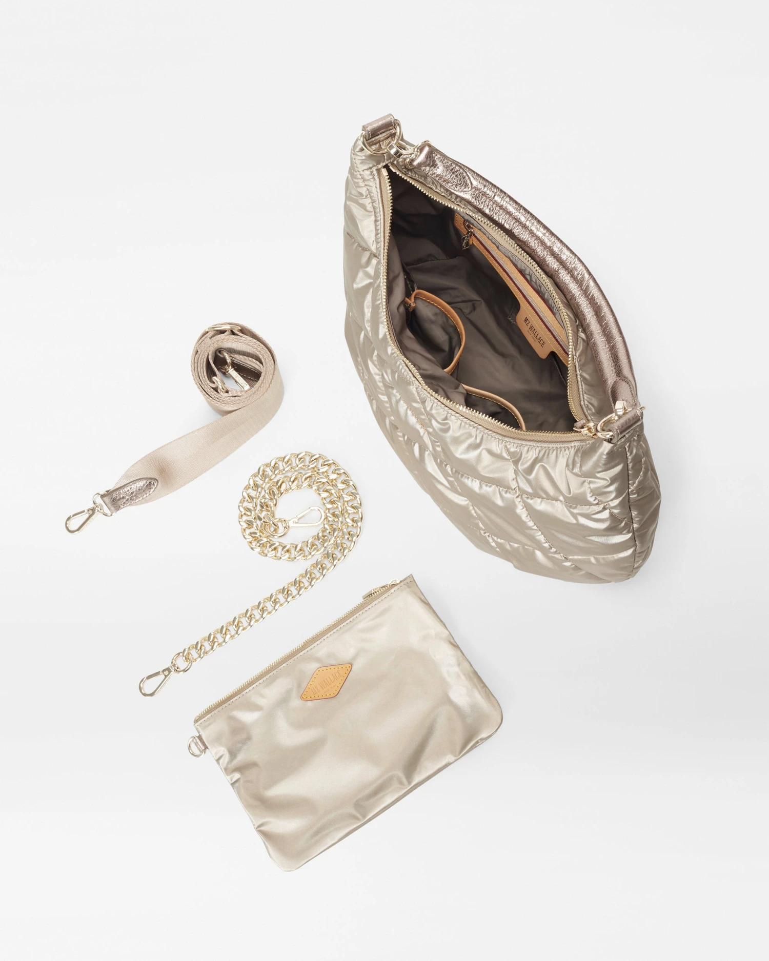 Quartz Pearl Madison Shoulder Bag - Image 4