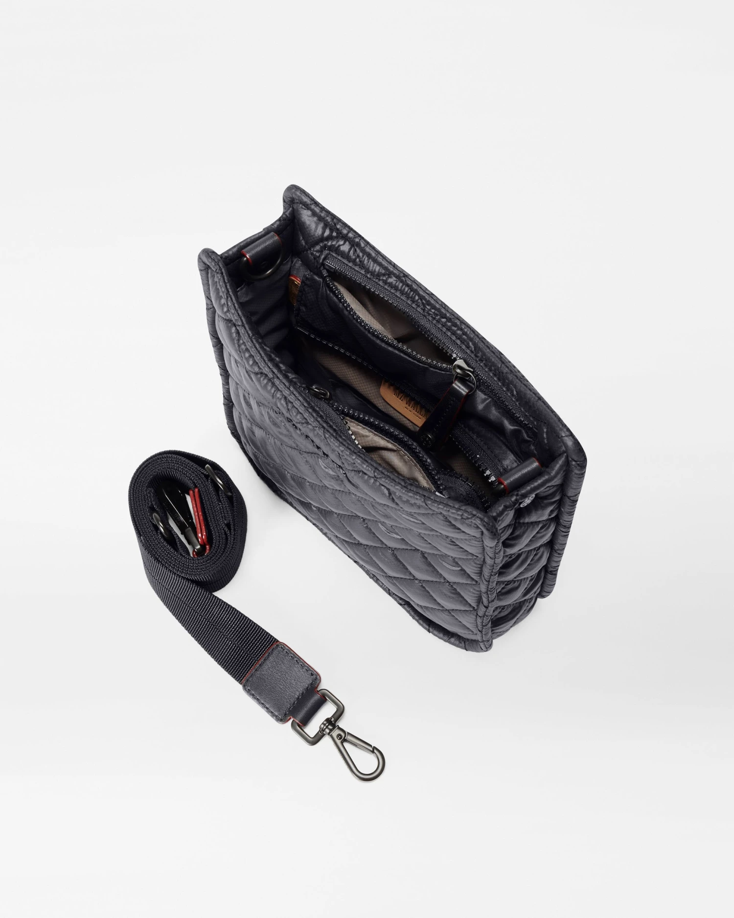 Black Small Metro Box Crossbody - Image 4