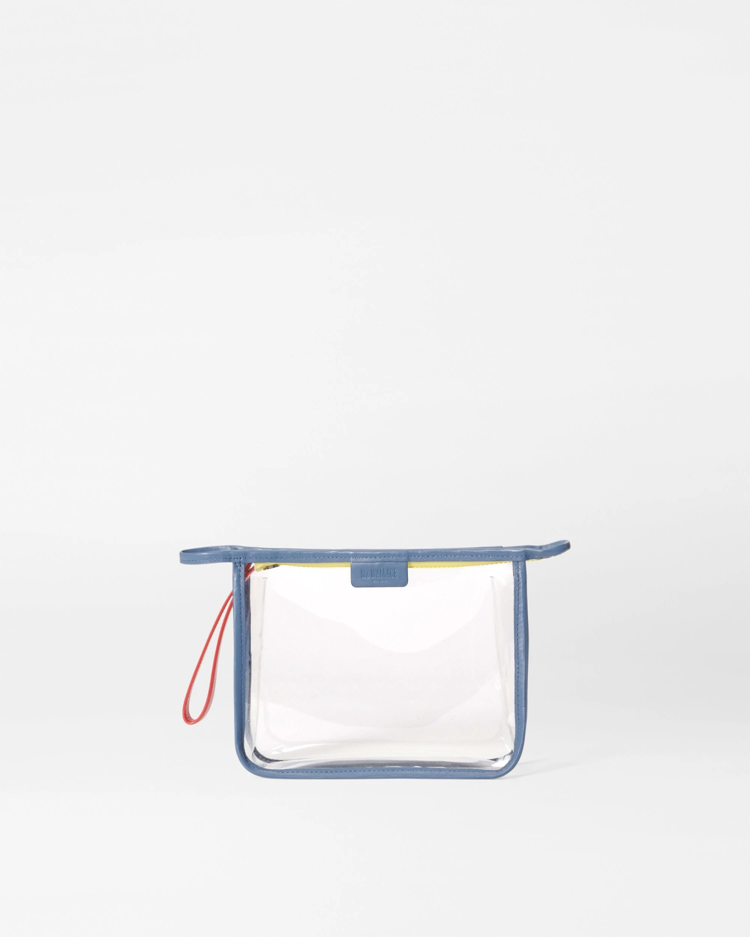 Clear/Denim Clear Small Metro Clutch
