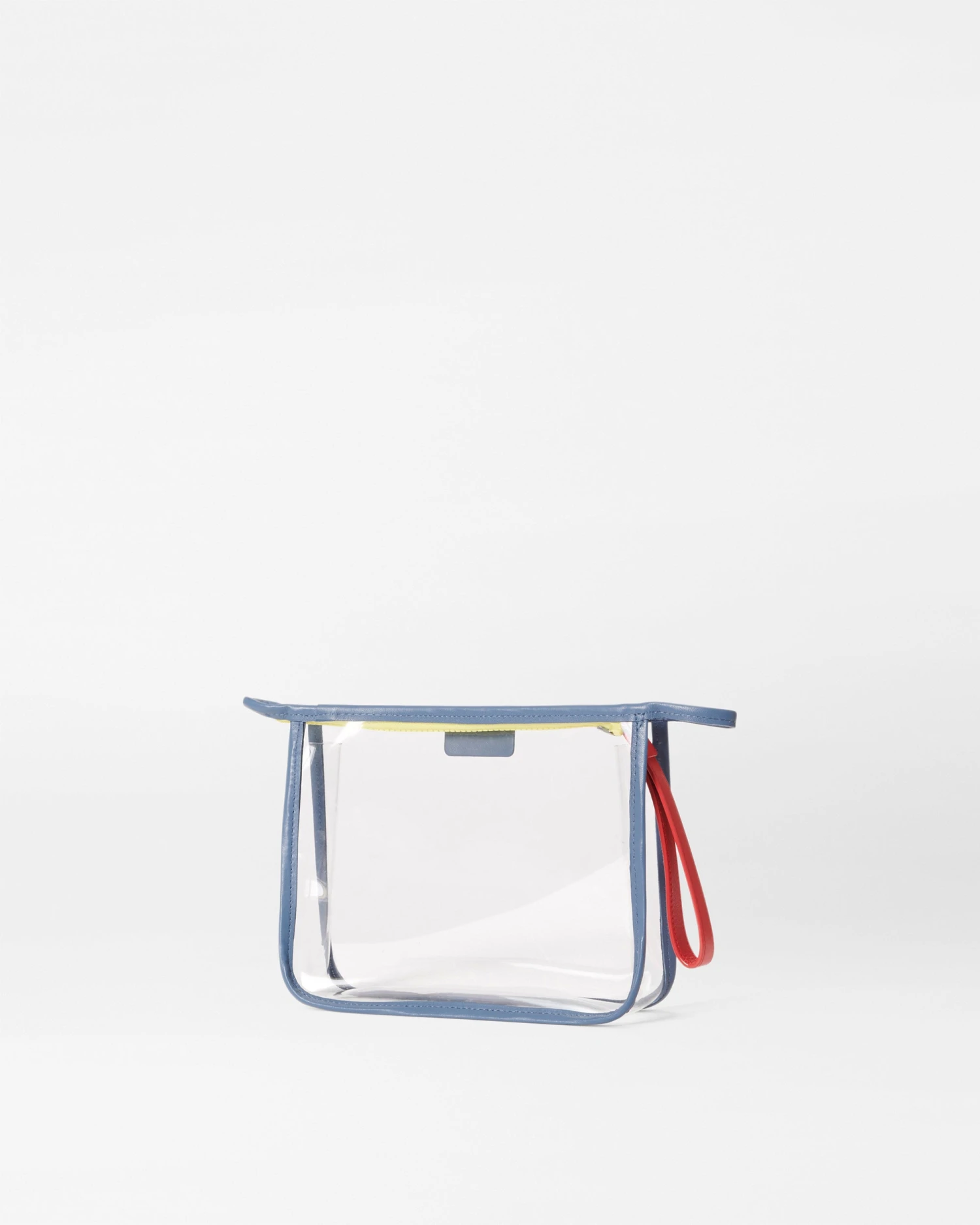 Clear/Denim Clear Small Metro Clutch - Image 2