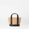 Camel & Black Mini Empire Tote