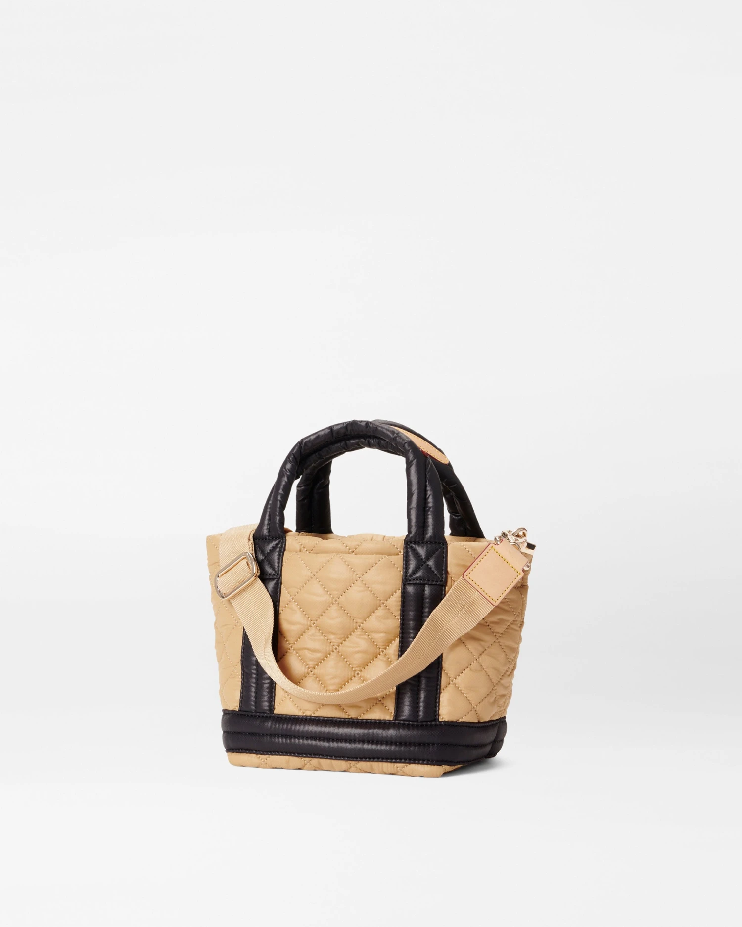 Camel & Black Mini Empire Tote - Image 3